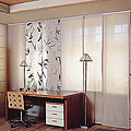 Японские шторы для кабинета 2