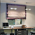 Римские шторы для кабинета